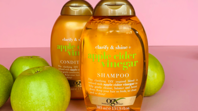 OGX clarify & shine + Apple Cider Vinegar