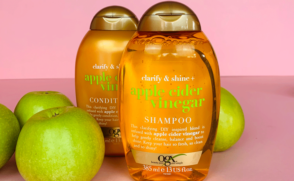 OGX clarify & shine + Apple Cider Vinegar