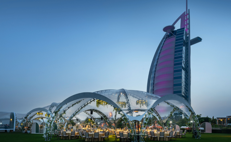 الخيم الرمضانية: قلب الأمسيات الرمضانية الدافئة