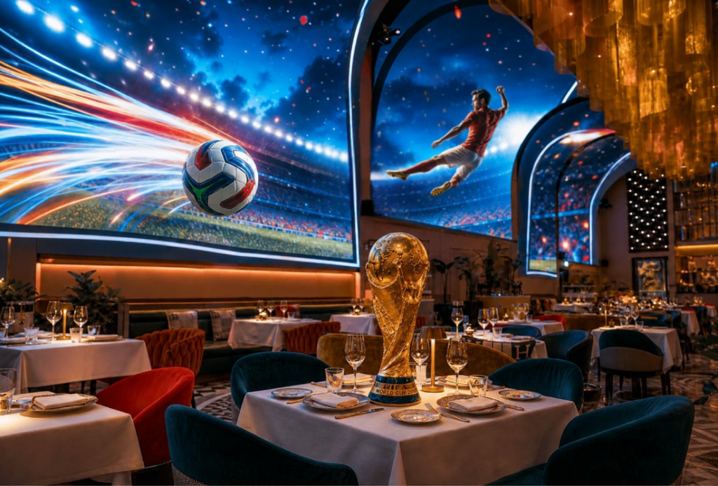 أفضل الأماكن لمتابعة مباريات كأس العالم 2026 في دبي